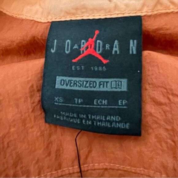 Nike Air Jordan Engineer 23 Lifestyle Mesh Orange Top Women’s Sz XS (DO4… - Picture 10 of 15